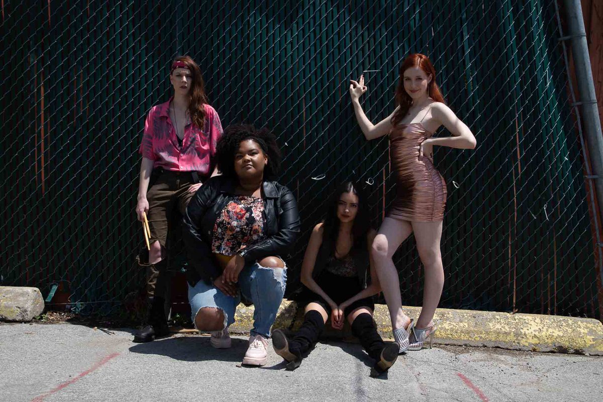 Some more behind-the-scenes from the teaser shoot! 

#girllogic #girllogictheseries #girllogicseries #girllogicwebseries #webseries #comingsoon #toronto #girlband #rockband #rockandroll #music #rock #band