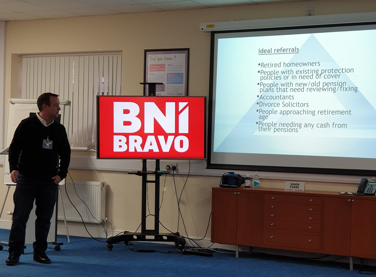 BNIBravo's tweet image. Great presentation this morning from Paul Hogg IFA PH Financial Planning. Paul specialises in Pensions and Investments and knows his stuff. Interested in speaking with him, please message or why not come to meet him as a guest.