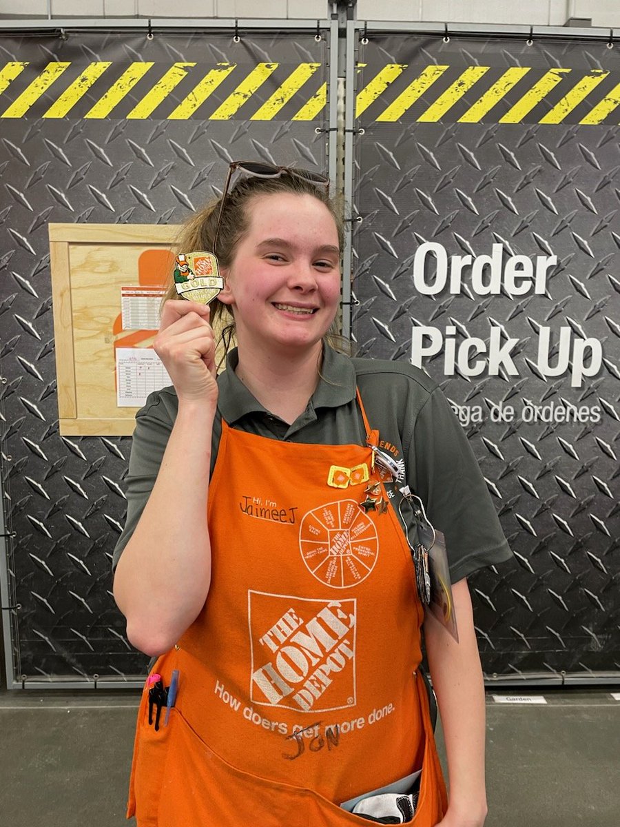 Way to go Jaimee, you've.earned your gold Homer.  It won't be long before you achieve platinum! Super proud of you! <a href="/WillDavisTHD/">Will Davis</a> <a href="/jodymillerHD/">Jody Miller</a> <a href="/JLynn0529/">Jodi Mahan</a>
