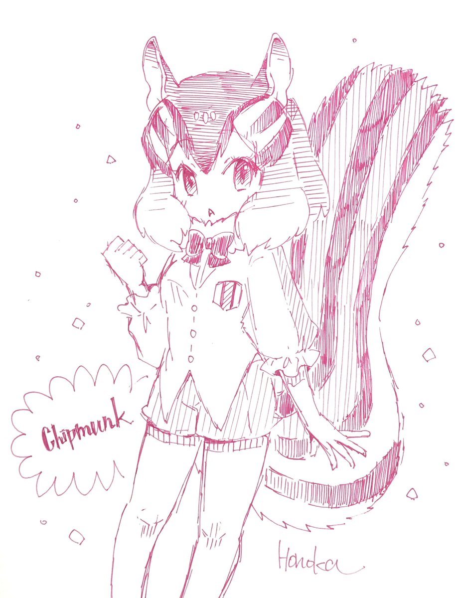 リスのフレンズ🐿
#けもフレ
#けものフレンズ 