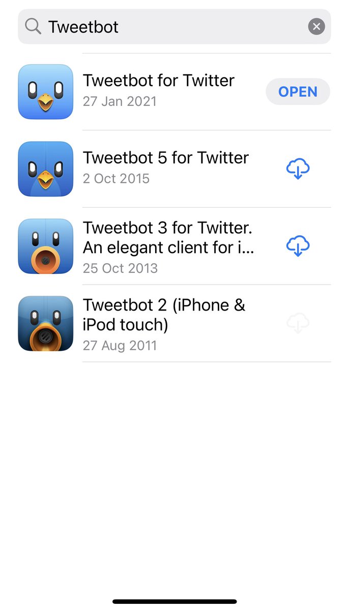 stripy_john's tweet photo. 🫡 thanks for everything @tapbots @tweetbot I’m so sorry it ended this way. https://t.co/EKV5OznlSf