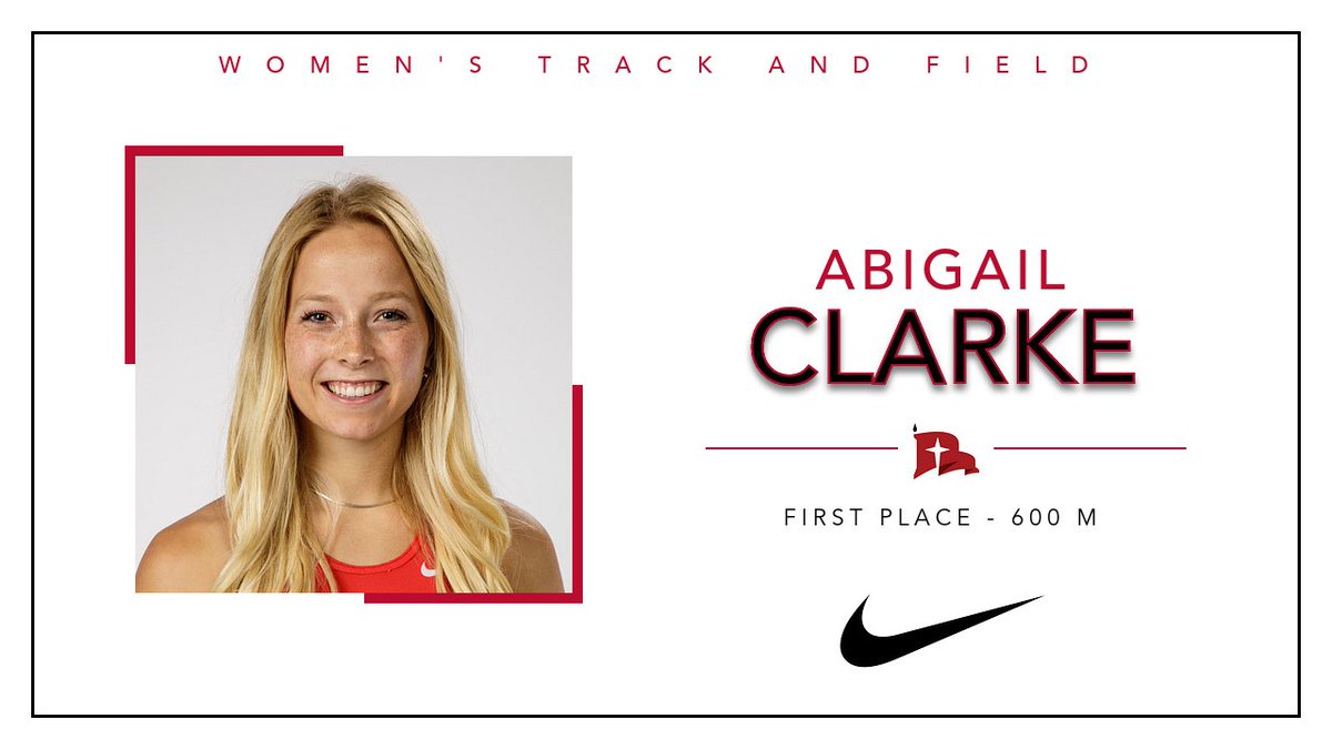 T&amp;F | 𝘼𝙗𝙞𝙜𝙖𝙞𝙡 𝘾𝙡𝙖𝙧𝙠𝙚 takes first in the 600 M with a time of 1:40.00!

#RaidersStandOut | <a href="/NWCTRACK/">Northwestern TF/XC</a>