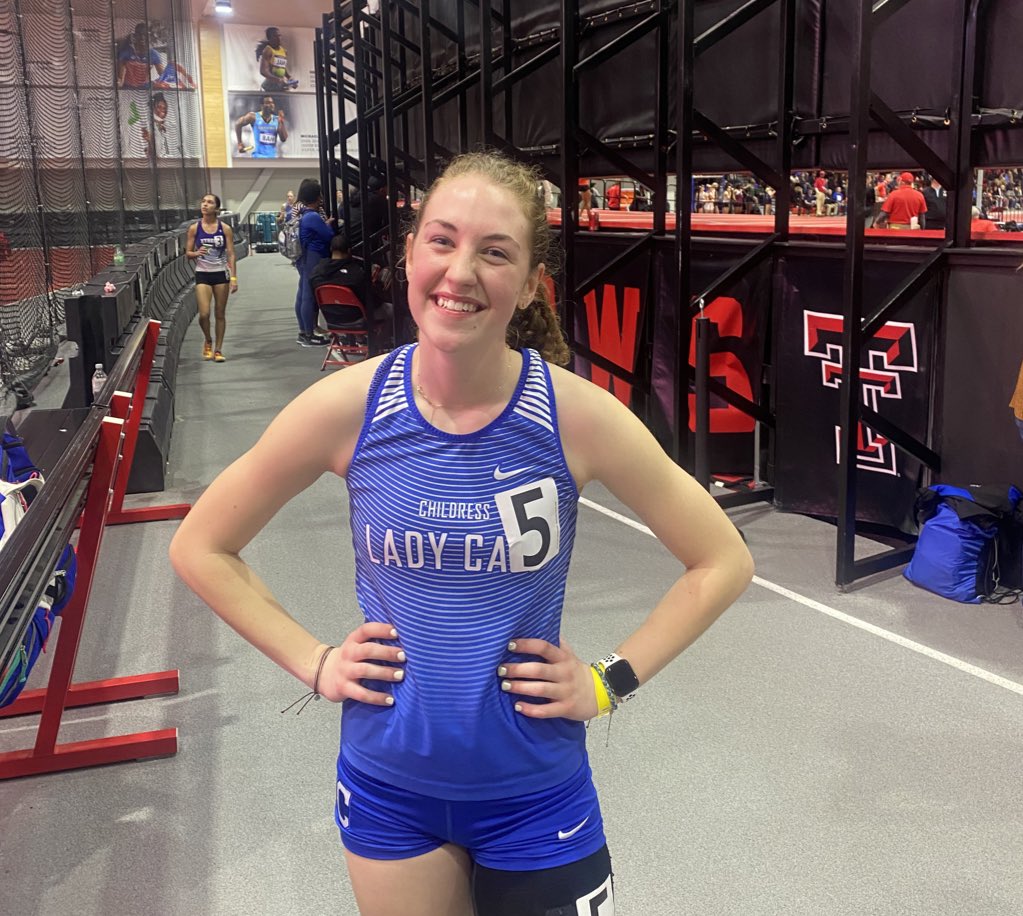 Childress Bobcat T&F tweet media