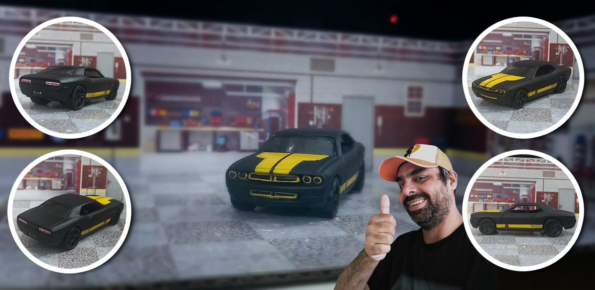 nerdfusao's tweet photo. Incrível o projeto do Dodge Challenger do Johnny que o @BorbaCharlie está customizando na escala dos Hot Wheels! É claro que vamos sortear um no Canal!
#CobraKai #HotWheels #NerdFusão https://t.co/etObYzIiqA