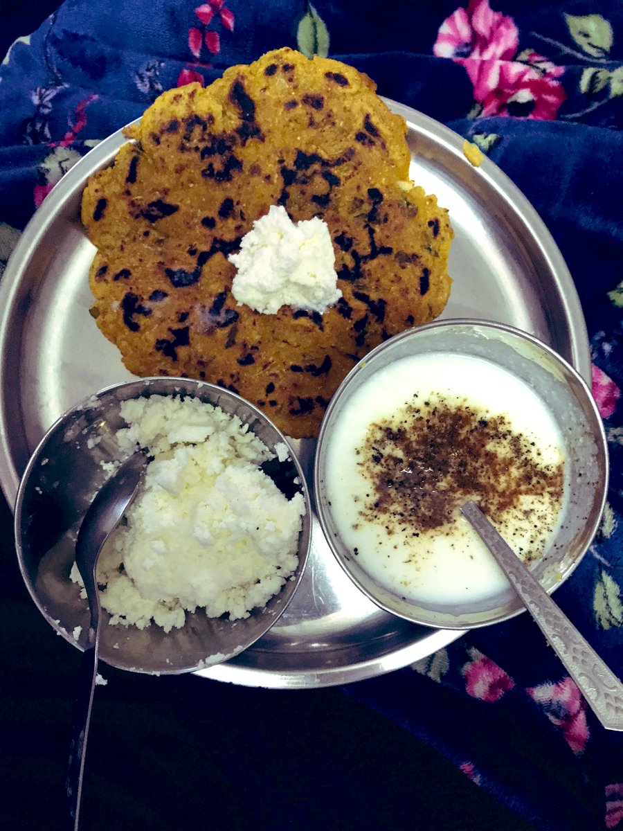 sumtijain26's tweet image. National Breakfast of Punjab.. kha lo frnds.. very yummy.. ❣️🌺

We are lucky n healthy till we are allowed to have these dishes.. 👍

#WinterVibes #weekend #parontha