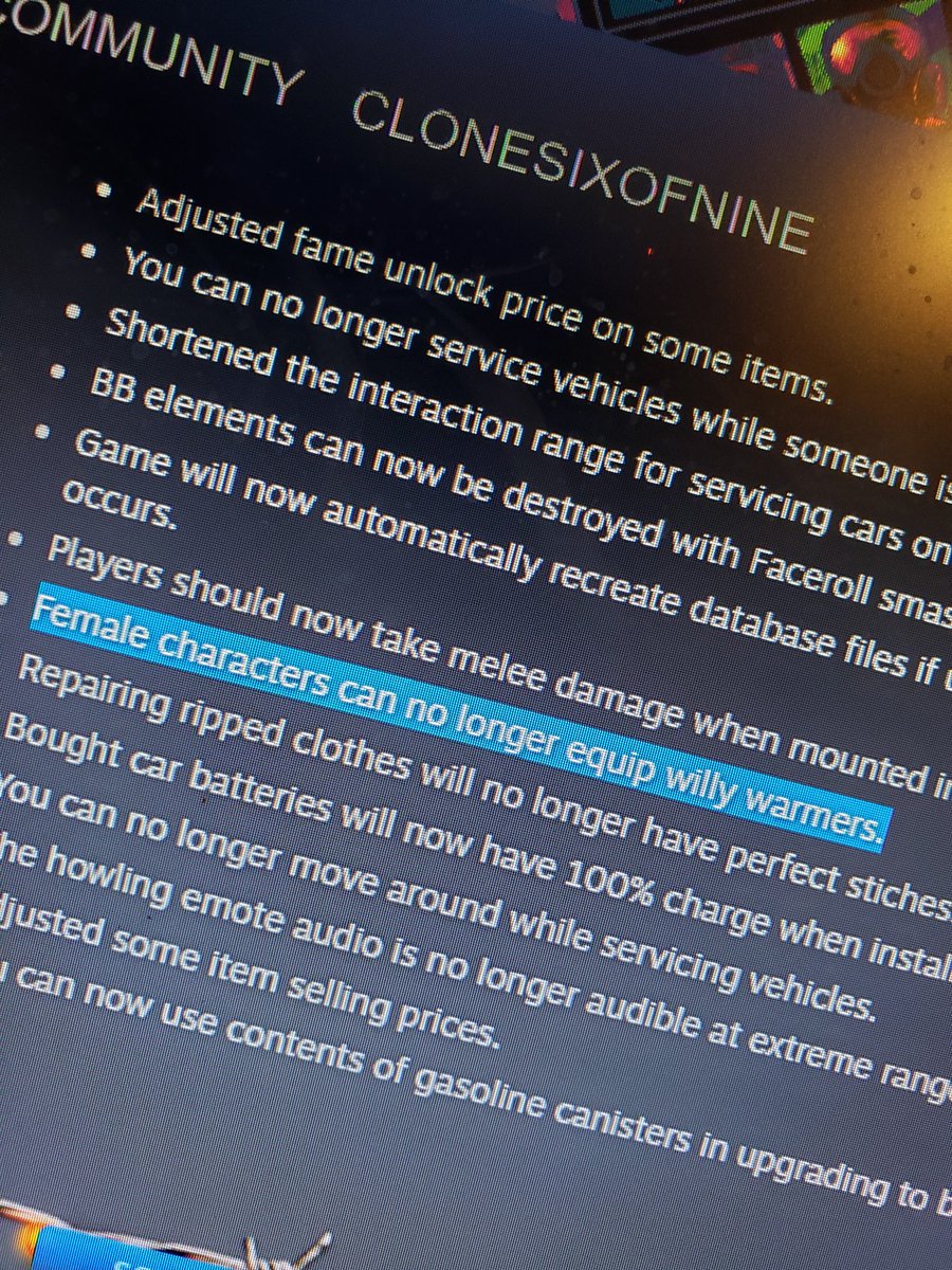 CloneSixOfNine's tweet photo. They Ruined the game! https://t.co/1bJexm4vWh