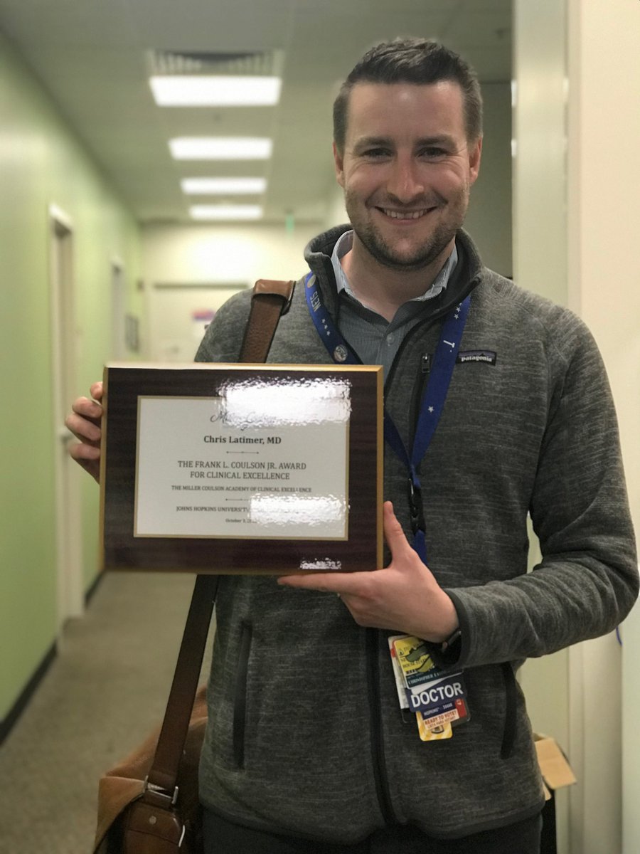 Dr. Eric Kossoff (@kossofferic) on Twitter photo Congratulations to Dr Chris Latimer, one of our amazing Chief Residents in Child Neurology, for being selected for the Frank Coulson Jr for Clinical Excellence! 😀 🎉 <a href="/hopkinsneurons/">Johns Hopkins Neurology Residency</a> Congratulations to Dr Chris Latimer, one of our amazing Chief Residents in Child Neurology, for being selected for the Frank Coulson Jr for Clinical Excellence! 😀 🎉 <a href="/hopkinsneurons/">Johns Hopkins Neurology Residency</a>