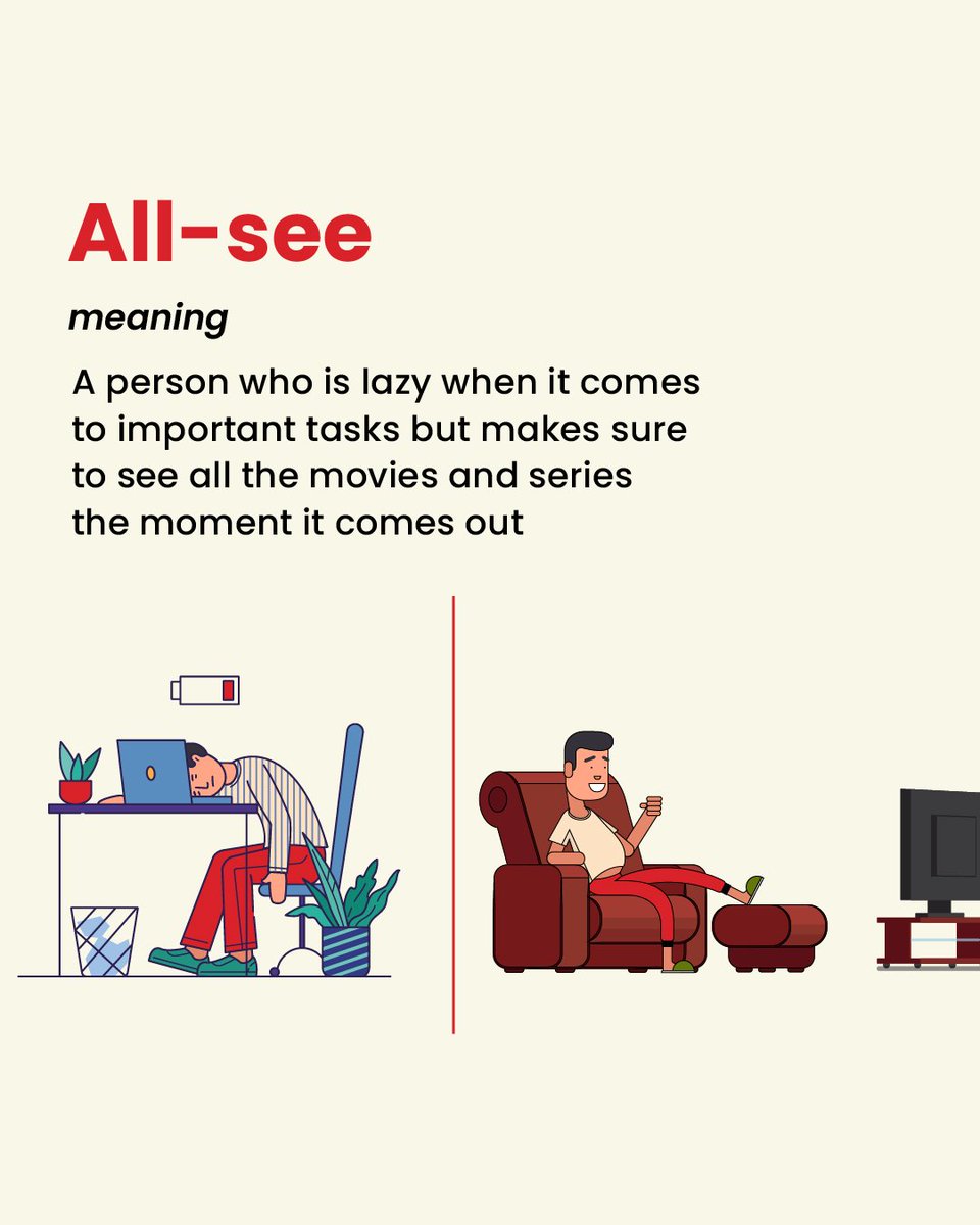 KurlonLimited's tweet photo. Sometimes it’s ok to be an All-See (aalsi) person.

Tag your All-See friends😜

#KurlOn #allsee #lazysaturday #bingewatching #lazyday #wordplay #pun https://t.co/JqQ2Ak5iIA