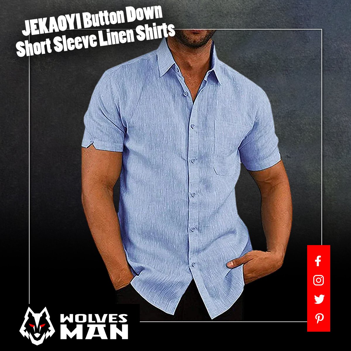 amzn.to/3XNZEha
JEKAOYI Button Down Short Sleeve Linen Shirts for Men Summer Casual 

#Mensfashion #menstyle #mensgym #watchesformen #mensshirts
wolvesman.com
facebook.com/wolvesman05/
instagram.com/wolvesman05/
pinterest.com/wolvesman05/