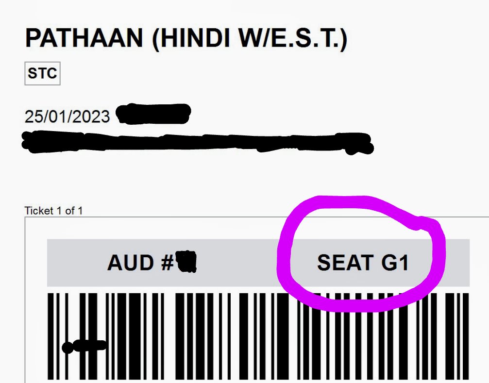 dalene2629's tweet photo. For any staff from the office out there, I hereby declare Wednesday Jan 25 2023 a #PathaanfansrkiansDay. You can have the afternoon off provided you show a ticket as proof you're going to the theatre to watch #Pathaan in #5DaysForPathaan I've got mine! https://t.co/FI8sqlnvuK