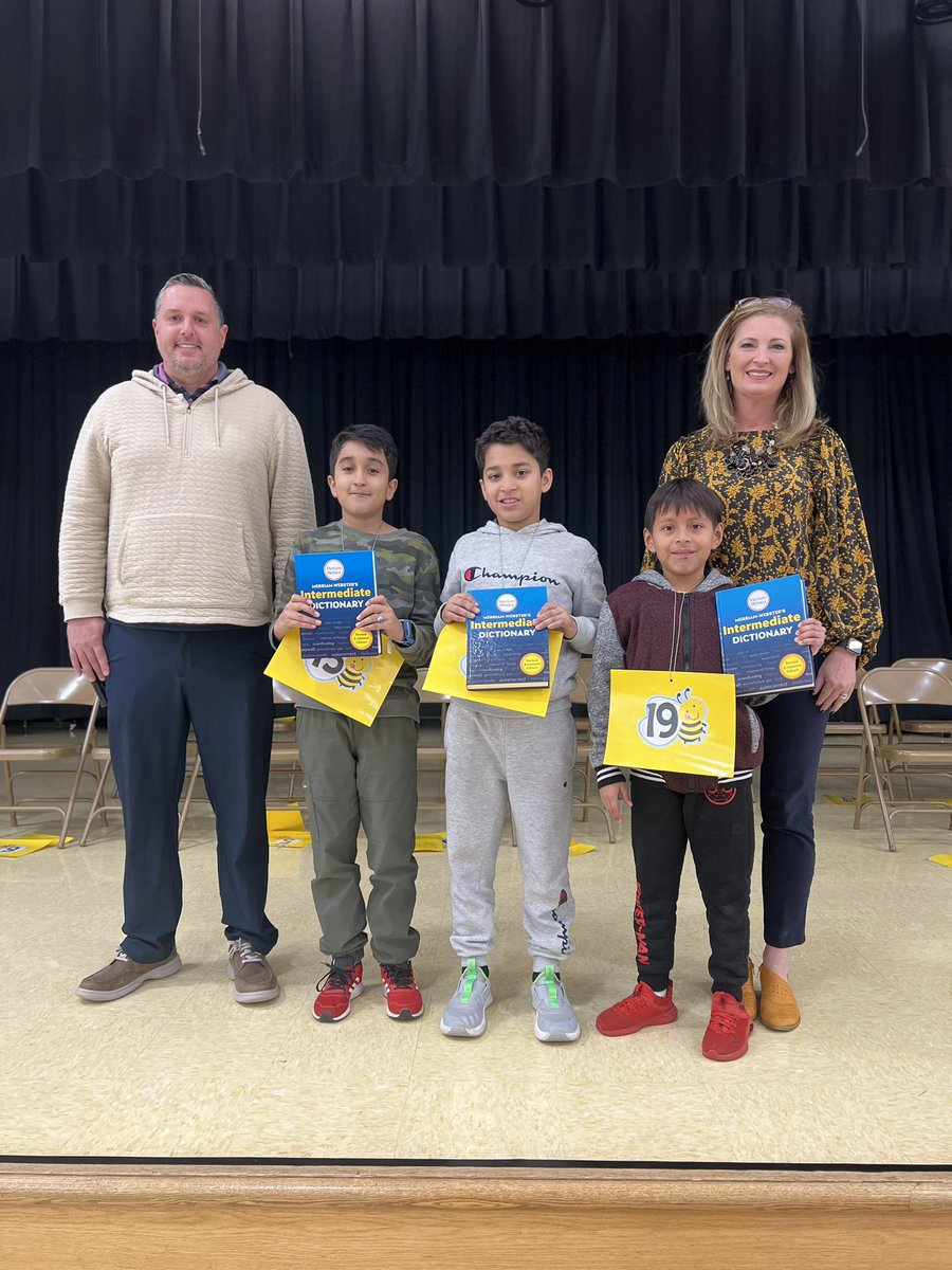 Congratulations to Mayfield Intermediate School Spelling Bee Winners @mymcpsva @DrFrischkorn @BobcatAP6