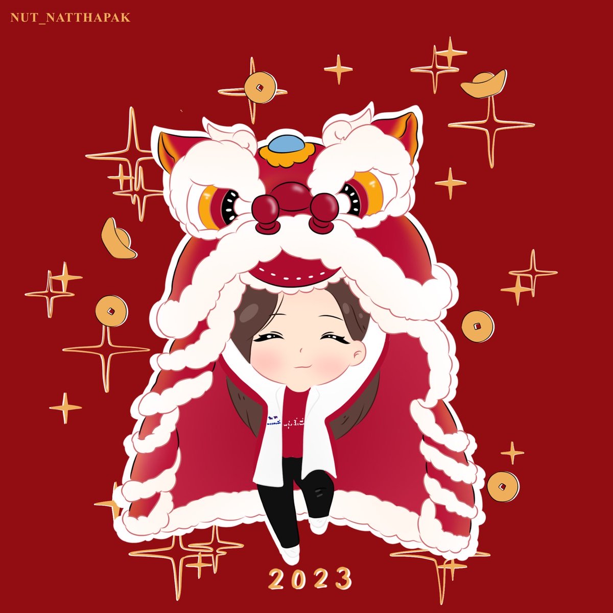 Nut_Natthapak's tweet photo. ซินเจีย ยู่อี่ ซินนี้ฮวดไช้ 🧧 Happy Chiness New year🎊 @aim_theerarat https://t.co/868hbgGdwW