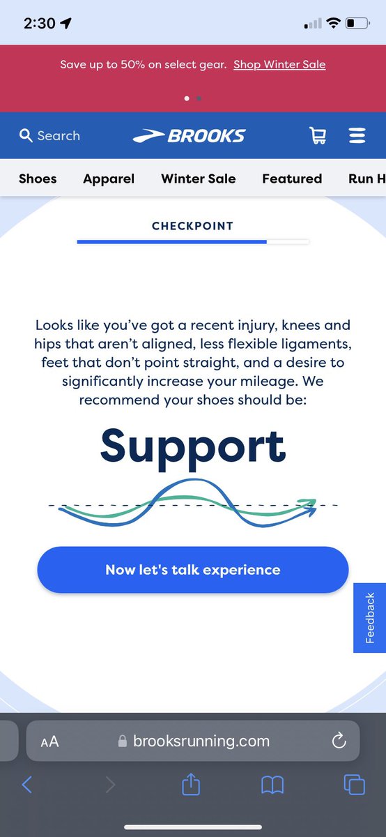 _marblehead_'s tweet photo. is this the result of my running shoe quiz or just an incredibly specific roast https://t.co/3GJKfWlLgZ