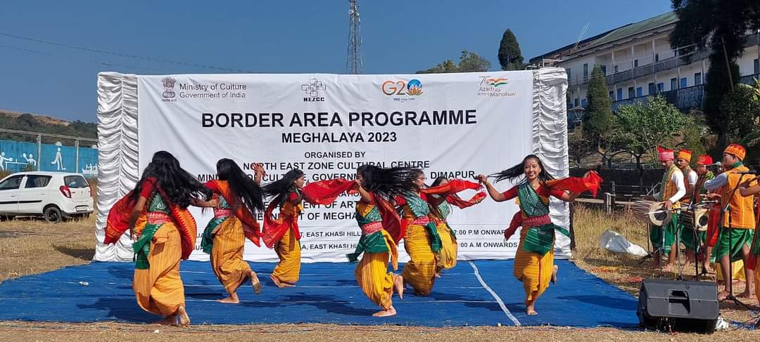 #Border Area Programme – Indo Bangla Border 
<a href="/Nohwet/">Nohwet Wetlook</a> &amp; Pynursla, East Khasi Hills District, Meghalaya
Date: January 18 &amp; 19, 2023

Glimpses of Border Area Programme – Indo Bangla Border at Nohwet &amp; Pynursla, East Khasi Hills District, Meghalaya. Altogether 128 artistes from Assam