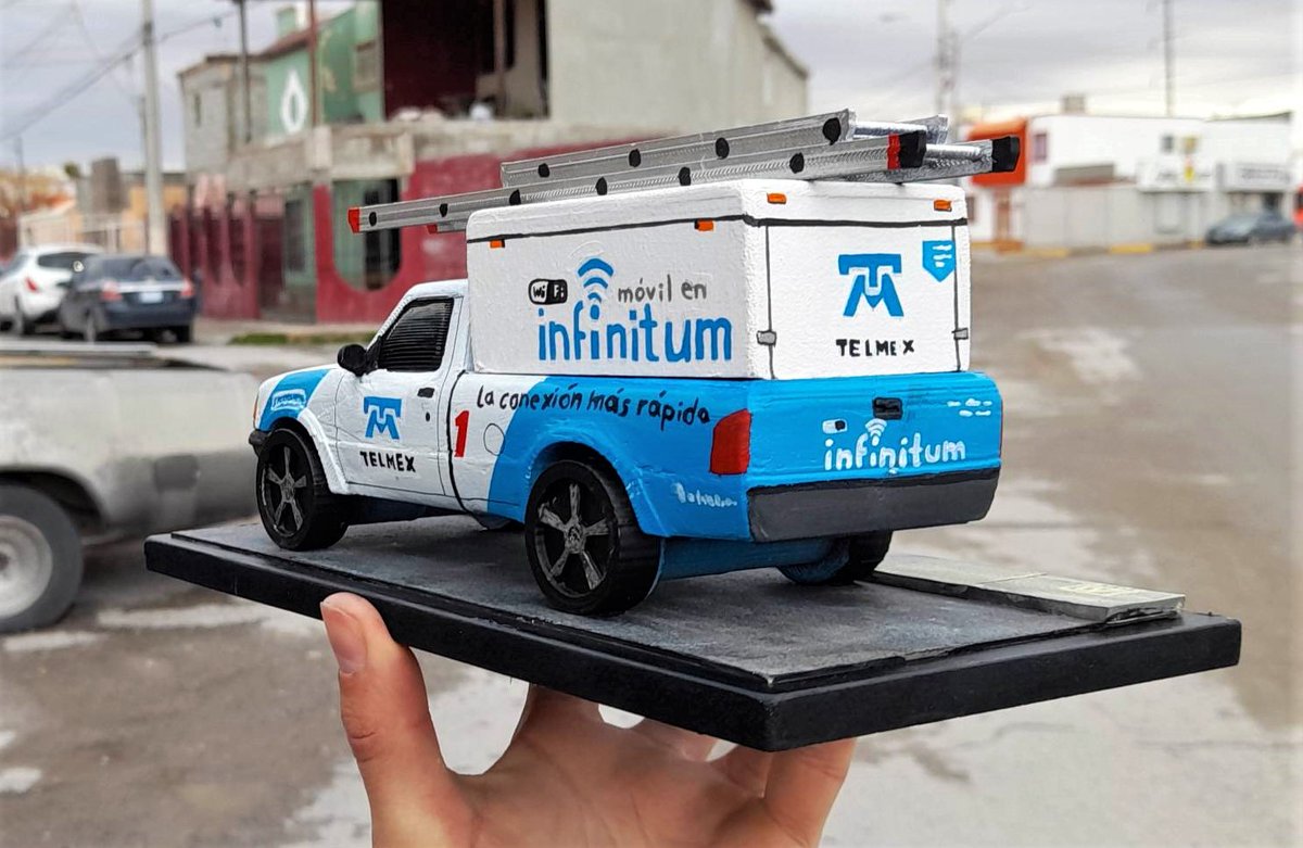 areyesartista's tweet image. Primer trabajo del año #artistamexicano #telmex