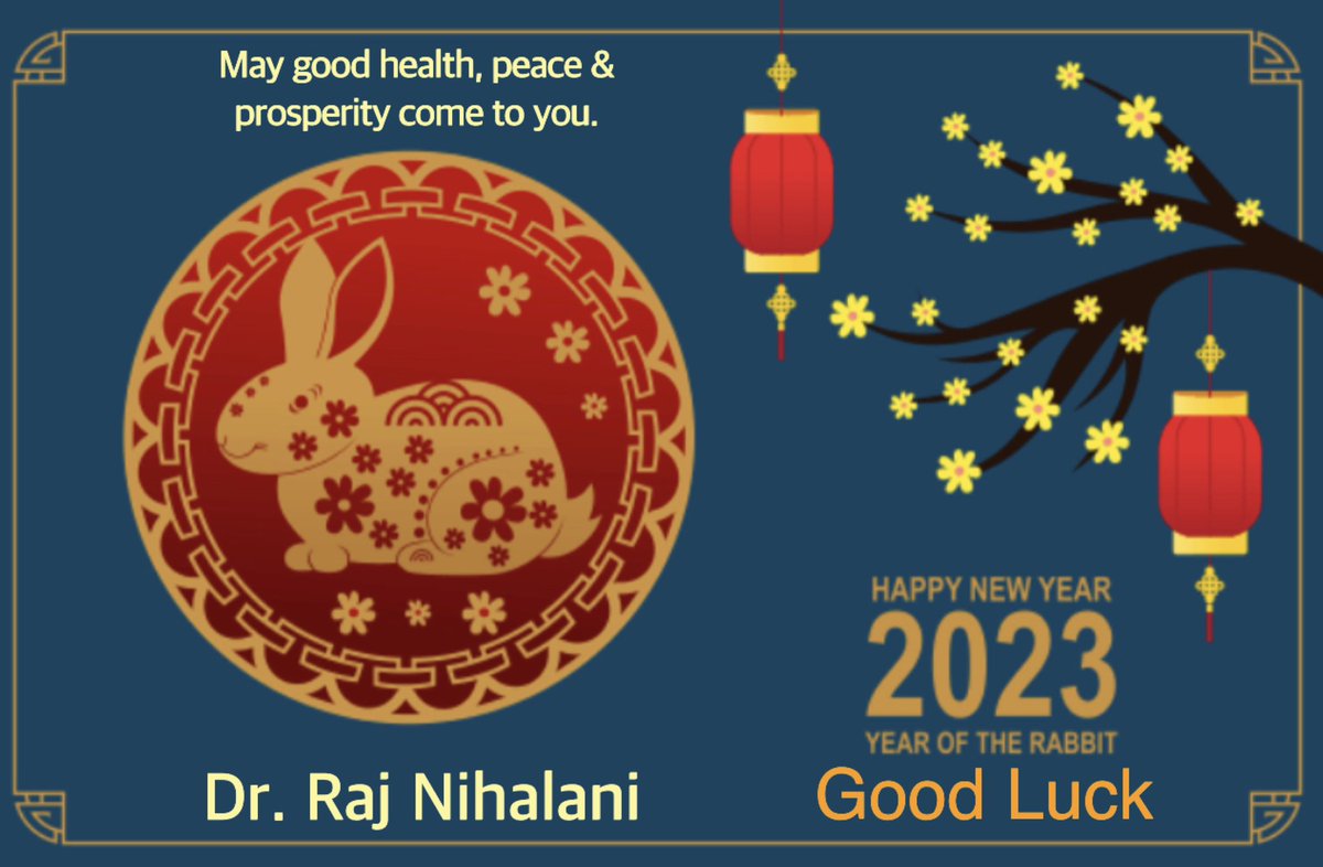 Wishing everyone celebrating the lunar new year a great year of the Rabbit.
