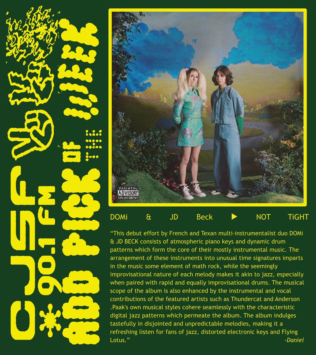 CJSF's tweet image. #Top9 #CJSFPicks for 2022, continued (again): Will McFarland, @DOMiAndJDBECK, Sessa, @omianan2