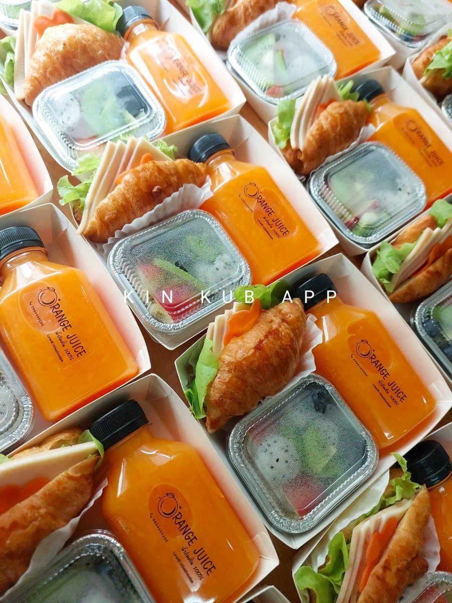 taroappp's tweet image. Snack box
🥐Ham Cheese Croissant
🥝🍉Mix Fruits
🍊Orange Juice

#foodboxes #snackboxes #Foodsupport #foodlover #foodsupportthailand #fooddelivery #foodpics