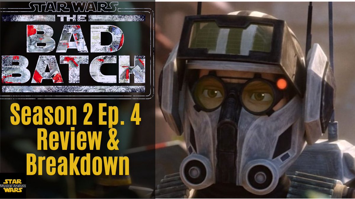 DCooperComposer's tweet photo. Breaking down the music in #starwars #thebadbatch S2E4 by #kevinkiner. #badbatch #starwarsbadbatch 

Bad Batch: S2E4 - Review and Music Breakdown
https://t.co/oaI2o5M2pF https://t.co/sJ0BrYjDyN