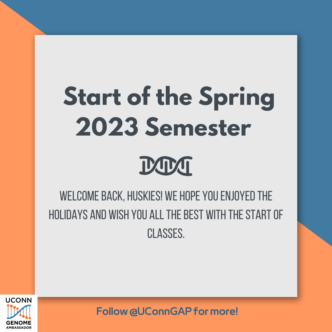 UConn Genome Ambassadors Program tweet media