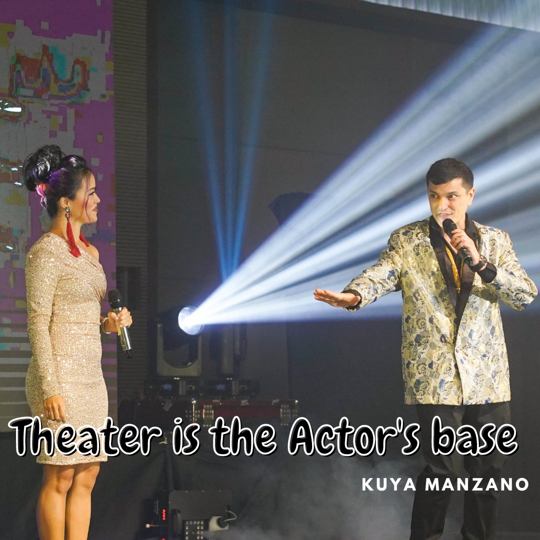 kuyamanzano's tweet image. The advantage of theater is that you can practice your part many times without the pressure of a whole team expecting you to do a 1 time good shot.
#ActorTips #Acting

Photo: Carmen del Prado
Actress: Anna del Prado
Actor: Kuya Manzano
Event: A December to remember directed
