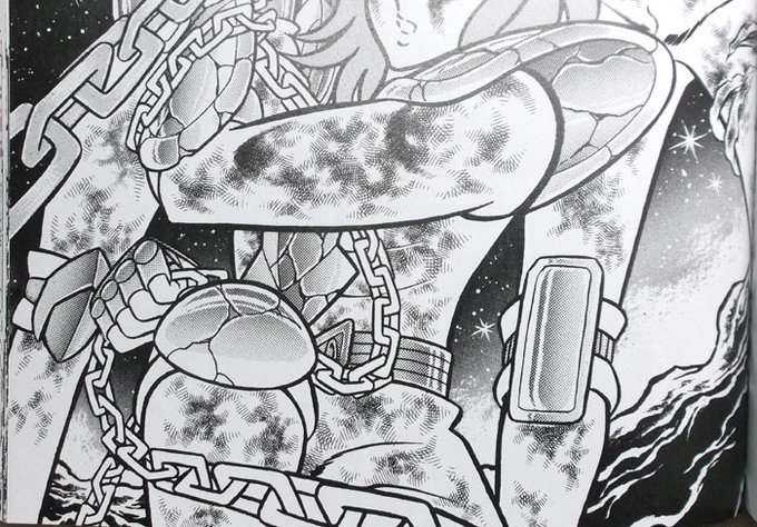 ボクはね、車田漫画の汚れが大好きなんよ。 