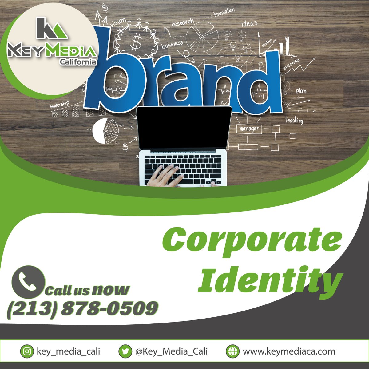 Key_Media_Cali's tweet photo. We create a unique corporate identity for your customers to recognize you, call us today! 
🌐https://t.co/xMIZJIw3JB
⬇⬇ for more details.
Give it a like for more content! https://t.co/4xc4wzLOAI