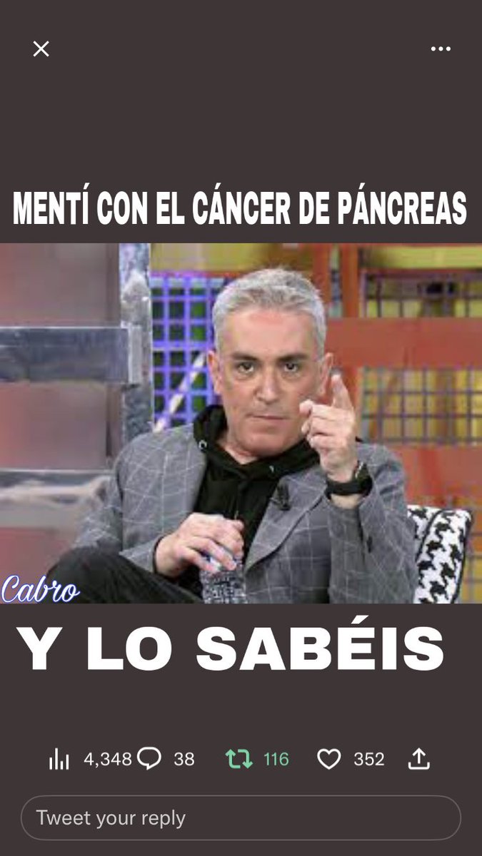 vicfanfatal's tweet photo. @RafaelGarciaLAF A t te encanta este tipo de tipejos y de basura #OperacionDeLuxe20E #YoMeRebelo20E #ApagonRC #LaFabricaDeLaTrola #CarrascoHundeTele5 https://t.co/63QhmqqTYM
