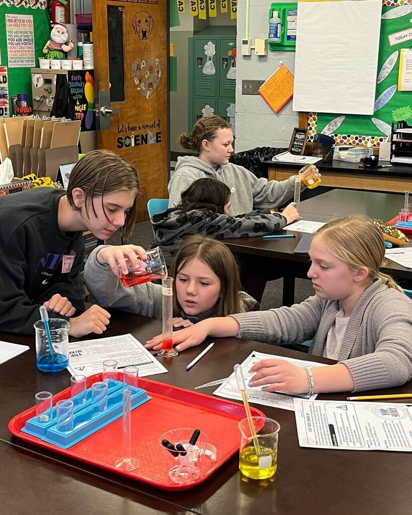 SMSBraintree's tweet photo. Australia & Discovery Secret Science Agents at work in Ms. Chilesโs & Ms. Mottaโs Secret Agent Chemical Lab!
#MiddleSchoolScience #MiddleSchool #Braintree #SciEd #SouthMS #Grade6 #Grade6Science https://t.co/pSvxOfLKwV https://t.co/pT5TB54bs8