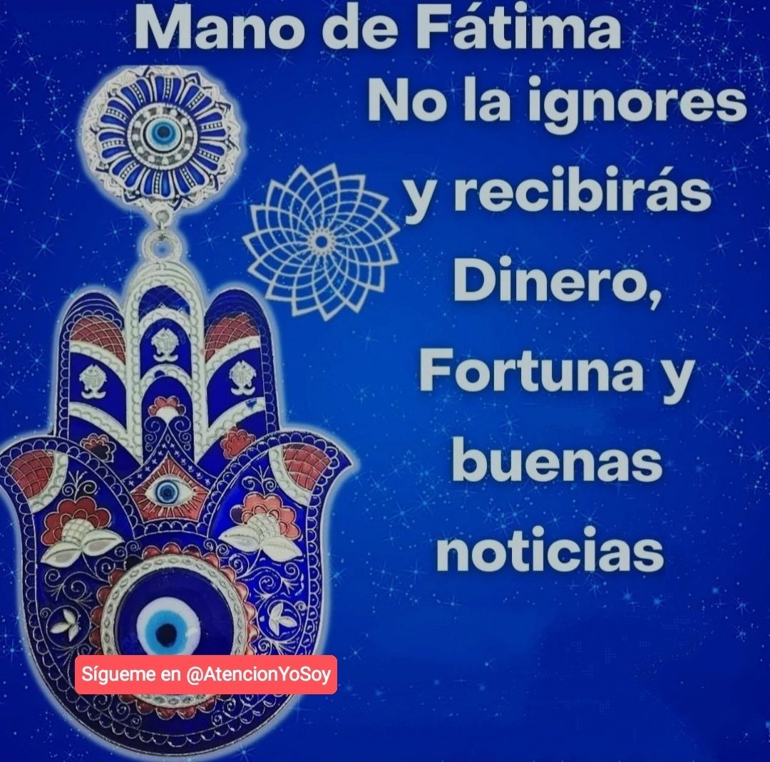 AtencionYoSoy's tweet photo. 🙏✨💫🌞Tip Abundancia🌞💫✨🙏

DECRETO: ASÍ ES

Recuerda que sentirse así es clave.

🌟🙏Gracias por darle al Corazón❤️,por el Retweet🔄 y por regalarme un Hola en comentarios🙏🌟 https://t.co/TFWY7ZsJaq