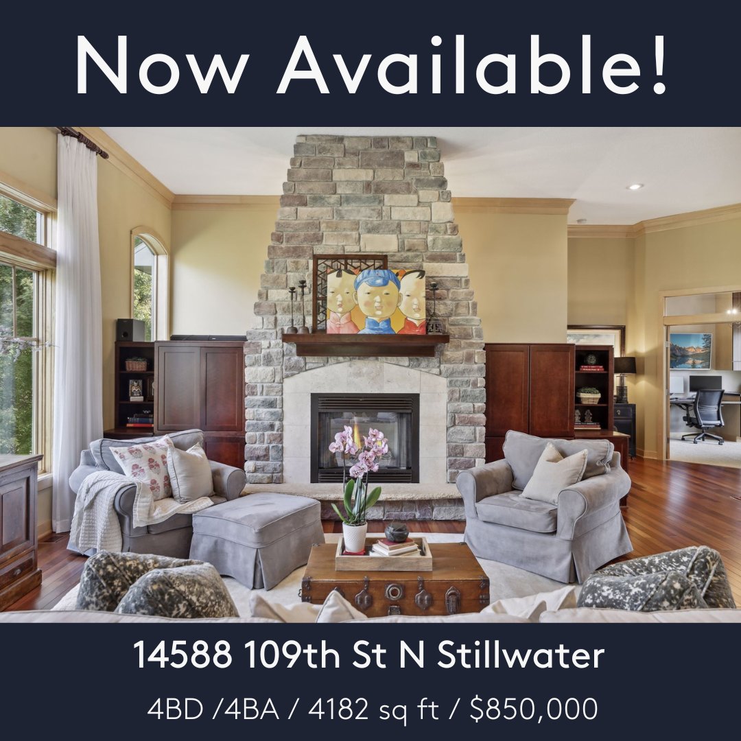 Dreaming of living in Stillwater? This amazing 4BED/4BATH home is now available for showings. Contact me for more information! 651-214-7796 #wendygimpelrealestate #gimpelgroup #stillwatermn