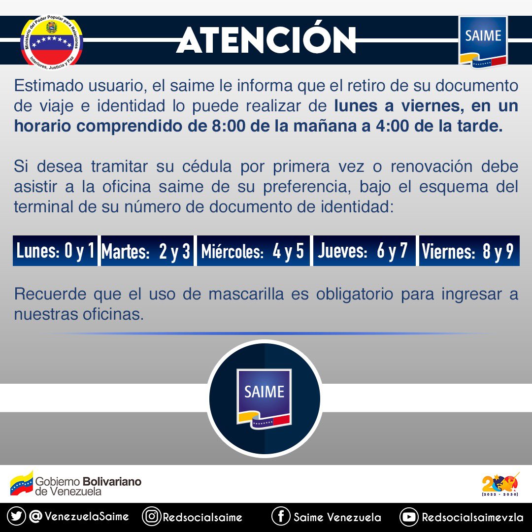 VenezuelaSaime tweet media