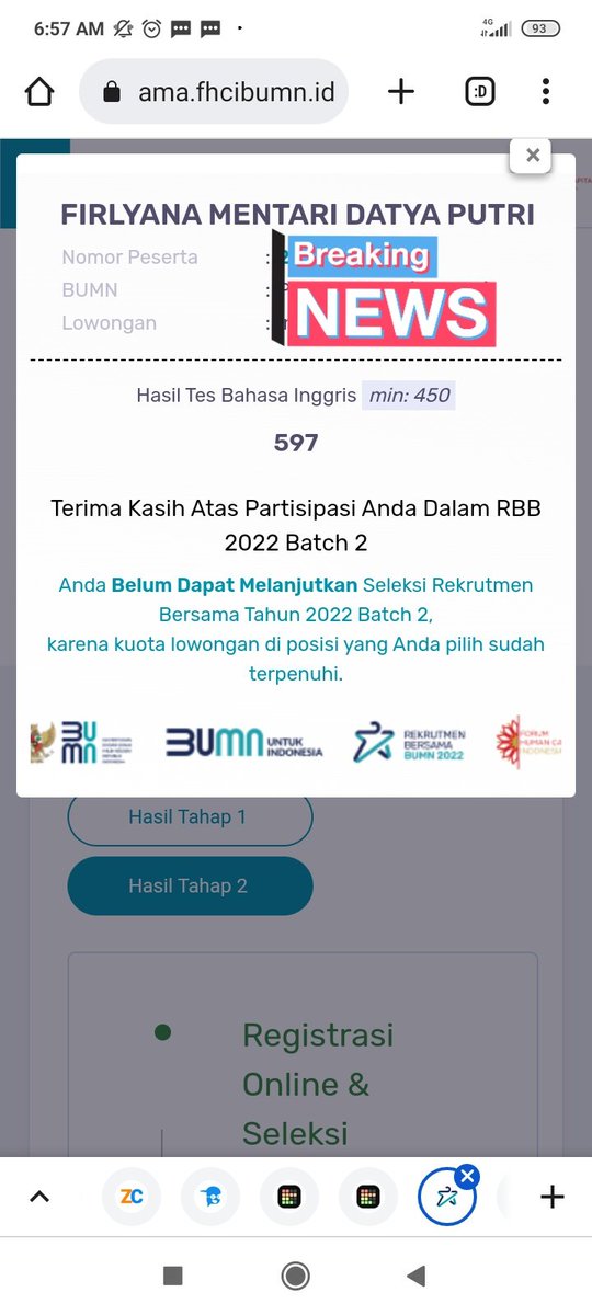 lilinsukachilde's tweet photo. Alhamdulillah sudah dapat kejelasan dari FHCI

bukan mau protes, tapi BUMN tolong diminta transparansinya, ini gak lolos karena dikira joki kah? Sudah peserta dipaksa menunggu sampai besok untuk dapat pengumuman, minimal bisa menunjukkan ranknya, rata2 yang lolos nilainya berapa https://t.co/4Gbjva0dSc