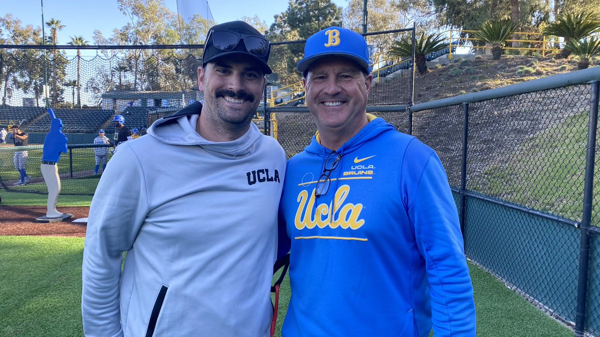 Thanks <a href="/UCLABaseball/">UCLA Baseball</a> for having me back to get some work in. #Bruins