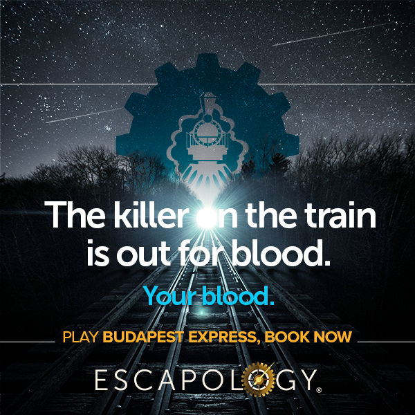 You're trapped on a moving train with a deadly killer who's already killed one passenger. And eaten all the croissants. Yes, it's really that bad.

Play Budapest Express Now: escapology.com/en/austin-tx