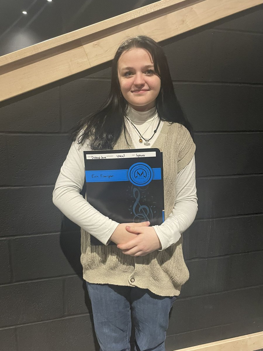 SYCSD Choirs (@sycsdchoirs) on Twitter photo Congratulations to Erin Finnigan for earning a spot in the 2023 <a href="/PMEA_District7/">PMEA District 7</a> Vocal Jazz Ensemble! Congratulations to Erin Finnigan for earning a spot in the 2023 <a href="/PMEA_District7/">PMEA District 7</a> Vocal Jazz Ensemble!