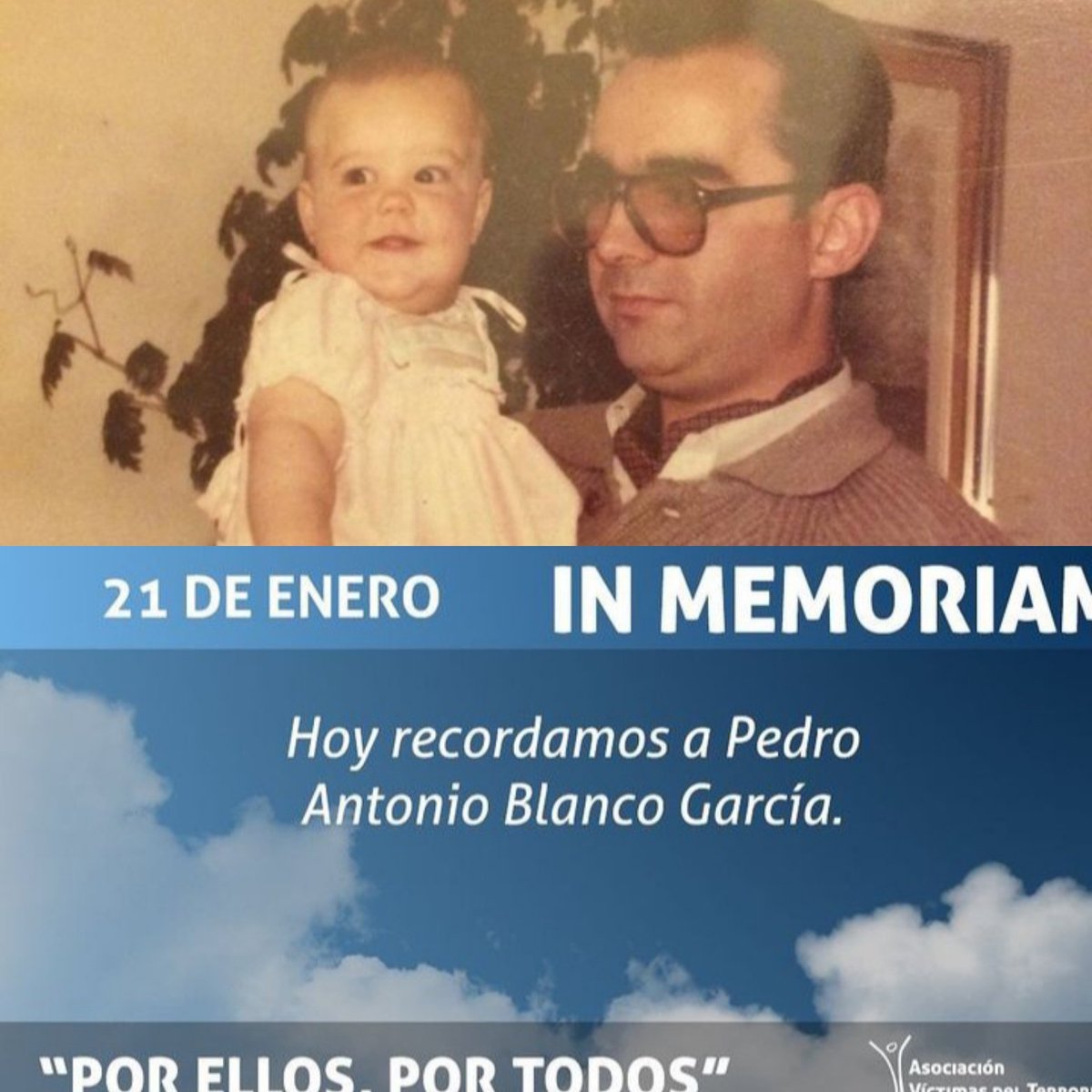 almu84's tweet photo. 23 años sin ti. Sigue doliendo. Pero no han ganado, papá. Nosotros somos más y somos mejores. No han podido con nosotros. #mihéroe #papá #ejercitoespañol #memoriadignidadJusticia https://t.co/BFuo9zuzme