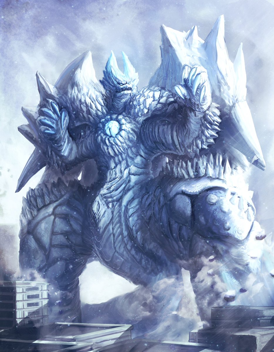no humans giant kaijuu claws monster sharp teeth spikes  illustration images