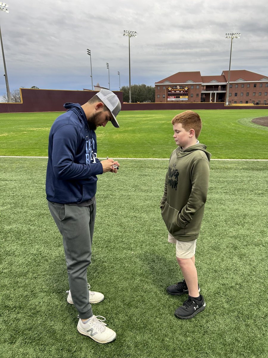 coachavie's tweet photo. Good to see ole @Colbywhite5 at The Dub today. Special moment for me as coach and dad #MarionMissle  #SOAP https://t.co/M5IAlBhclo