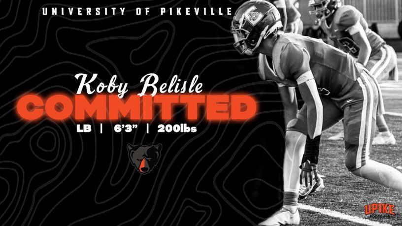 Beyond blessed to announce my commitment to <a href="/upikebears/">UPIKE 🐻</a>, Thank you to <a href="/CoachWCinelli/">Will Cinelli</a> and The rest of the staff for making this possible. And thank you to my family for supporting threw all the up’s and down’s.