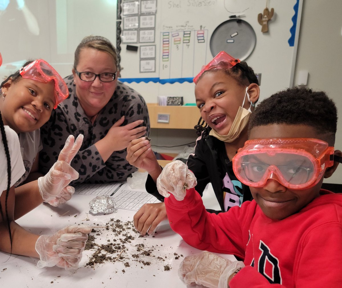 Steph_Morganie's tweet image. Don&apos;t let these feigned, fretful faces fool you! They LOVED the shared experience of dissecting the owl pellets to create poetry FULL of #imagery #figurativelanguage and #sounddevices What a wonderfully fun day @HumbleISD_CE
