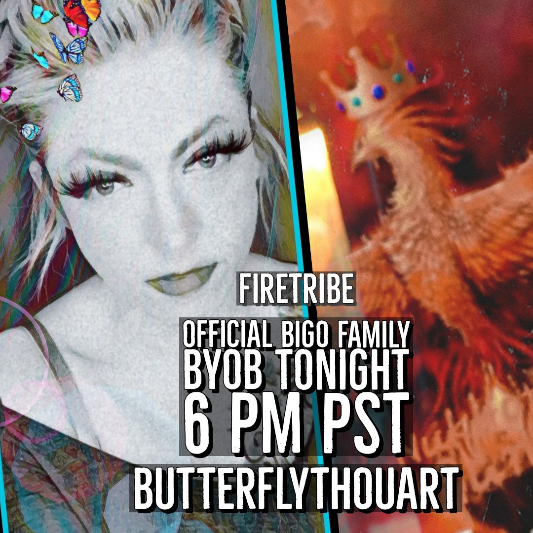 kell1969's tweet image. Come join &amp;amp; support the amazing ButterflyThouArt in her BYOB on BIGO at 6pm PST 
ID: bflylove
@bflyluvonly