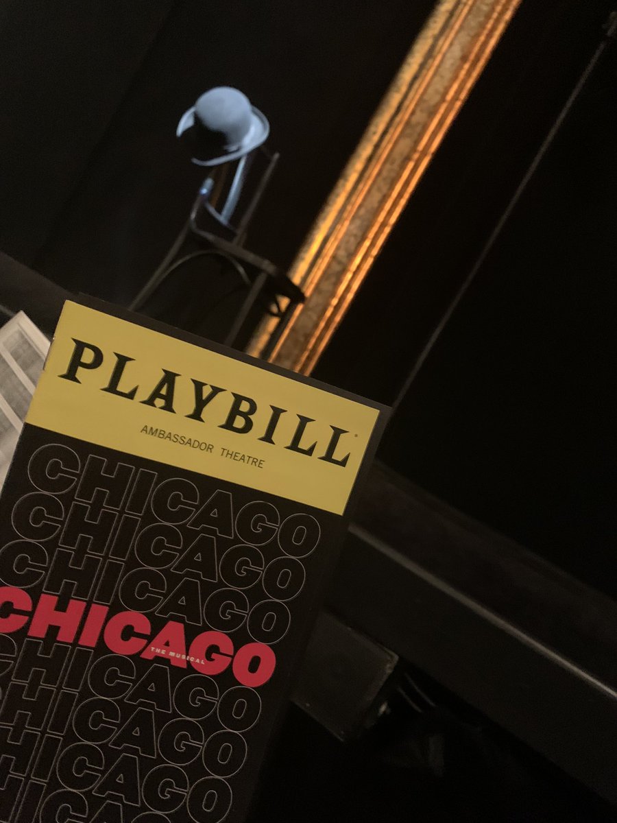 drrdyoung's tweet photo. So excited to see @JinkxMonsoon tonight with Kyle and Jeff! @ChicagoMusical is a favorite and could not pass up the chance to see this front row! https://t.co/HjGKaNAoTC