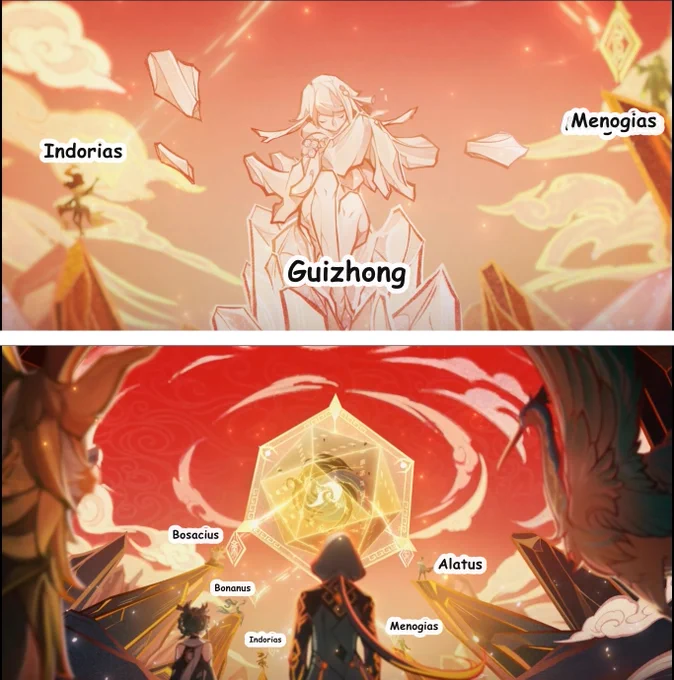 They have met before !! 😭😭😭😭😭😭😭😭😭
My Guili Famili Come true !!!!!!! #guili #guizhong #guilifamily !!!!!!!!!!! 
Also Guizhong have met Ganyu too 
(They are not real father/mother , this is just my AU !!! ) but real !!!!!!!!!!!!!! 