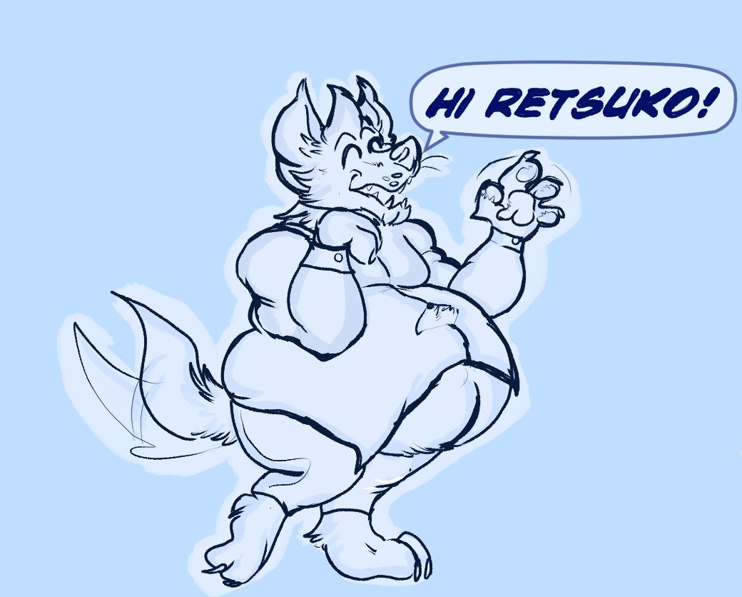 voremeel's tweet photo. Haida! #aggresuko #Haida #voreart #vorebelly #furry #vore https://t.co/5Rh5v7mhvn