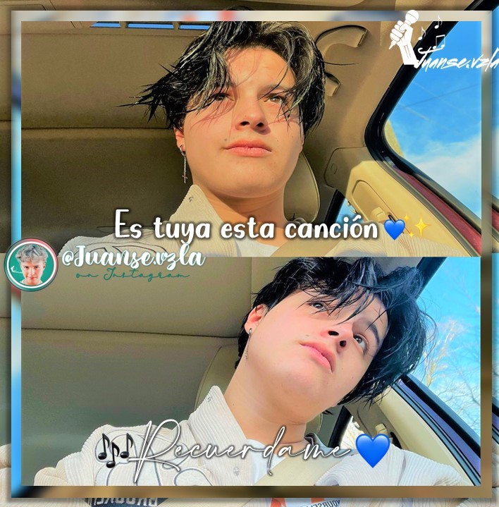 JuanseVenezuela's tweet photo. ʚ 𝗡𝗘𝗪 𝗣♡𝗦𝗧 !🫧✨💙
"Es tuya esta canción RECUERDAME!" 🫧✨💙🥺🎆🎶🦋🎤🎼 @juanselaverde_ 
.
.
〰Cristina, SY〰 https://t.co/bHuRHUzCOx