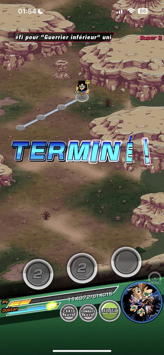Guitou5540's tweet photo. #SuperBattleRoad en no item avec la catégorie Guerrier inférieur 🦧
Askip Raditz est mauvais (oui à 55%) par contre le leader amis à 100% il régale de fou
#DokkanBattle https://t.co/kRNyPRr6VG