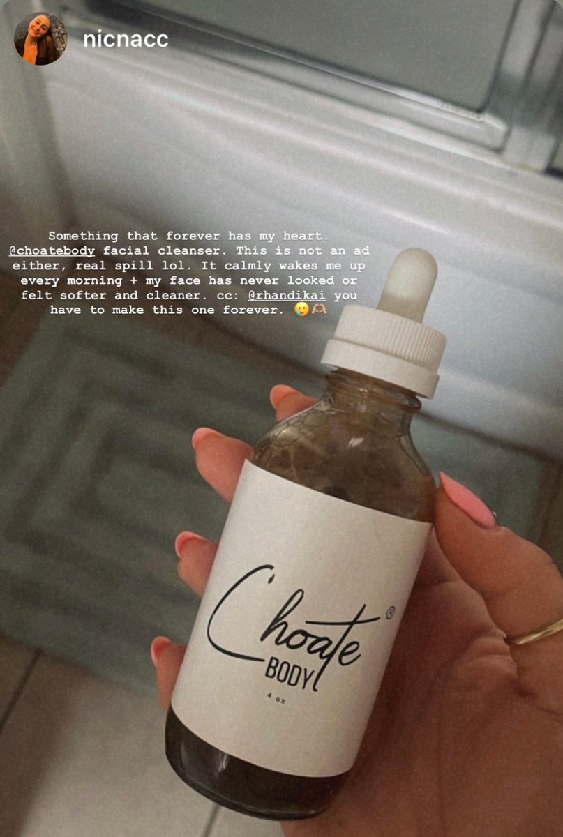 ChoateBODY's tweet photo. There you have it, ladies & gents. This cleanser is the real deal #RealSpill 🤎 #choatebody #madeincleveland
#explore #fyp #acnefacialcleanser https://t.co/6q9xtJTaGF