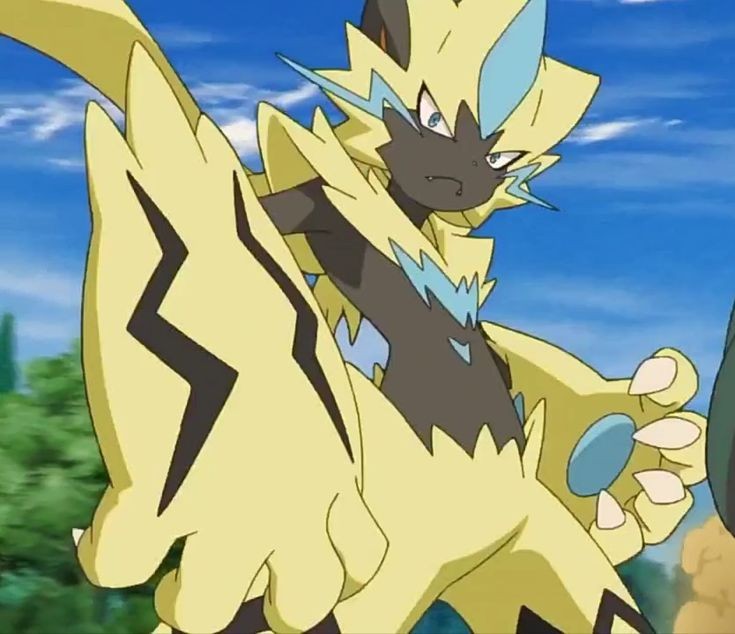 The trainer.       The pokémon.